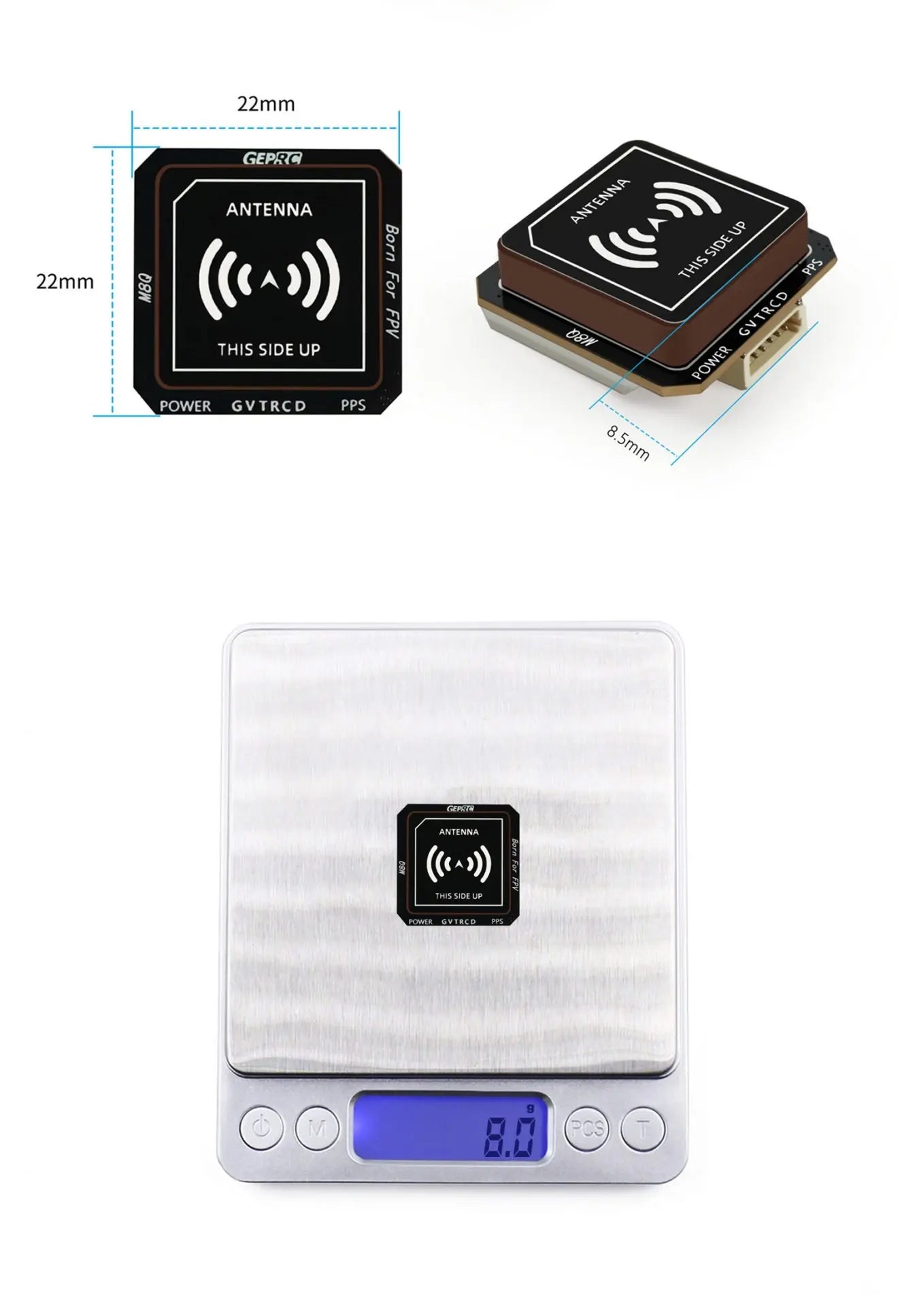 GEPRC GEP-M8Q GPS Module - Module Integrate BDS G