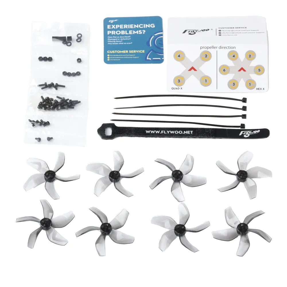 FLYWOO Venom H20 2'' AVATAR HD Mini Drone F411 MPU6000 1203 4850KV 13 FLYWOO Venom H20 2