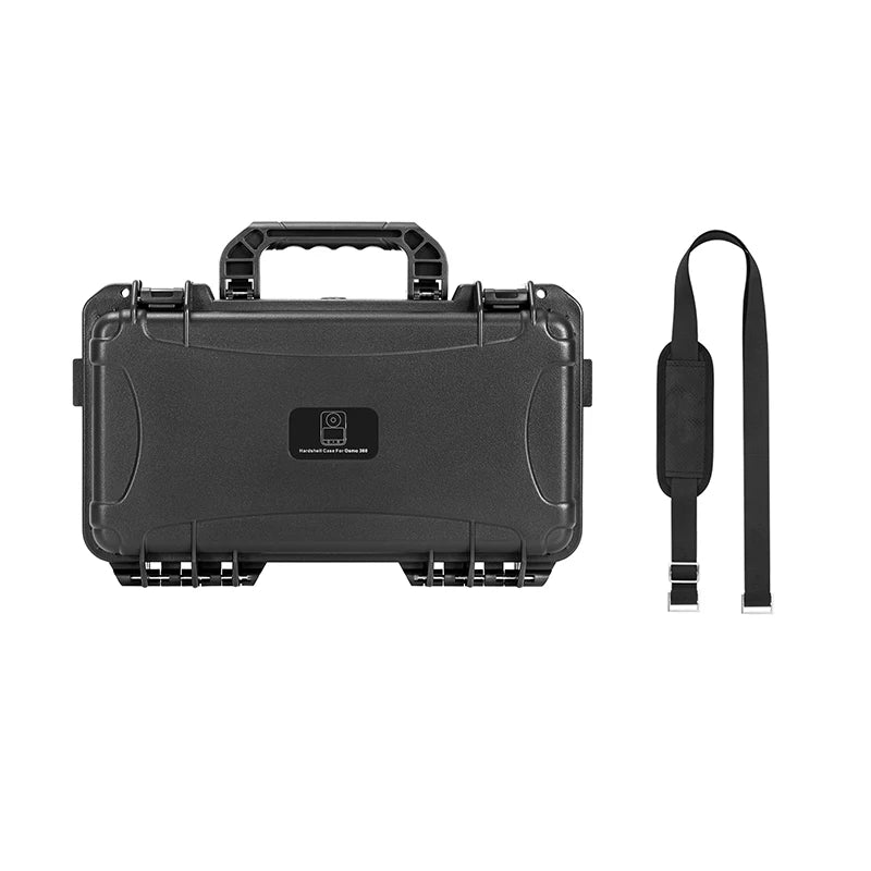 STARTRC 2-Layer Travel Carrying Case for DJI Osmo 360 — Hard Waterproof Protective Box, EVA Foam Lining, Pressure Valve & Strap