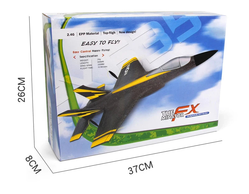 RC Foam Aircraft SU-35 Plane, 2.46 EPP Material Top-fligh New deslgnl EASY