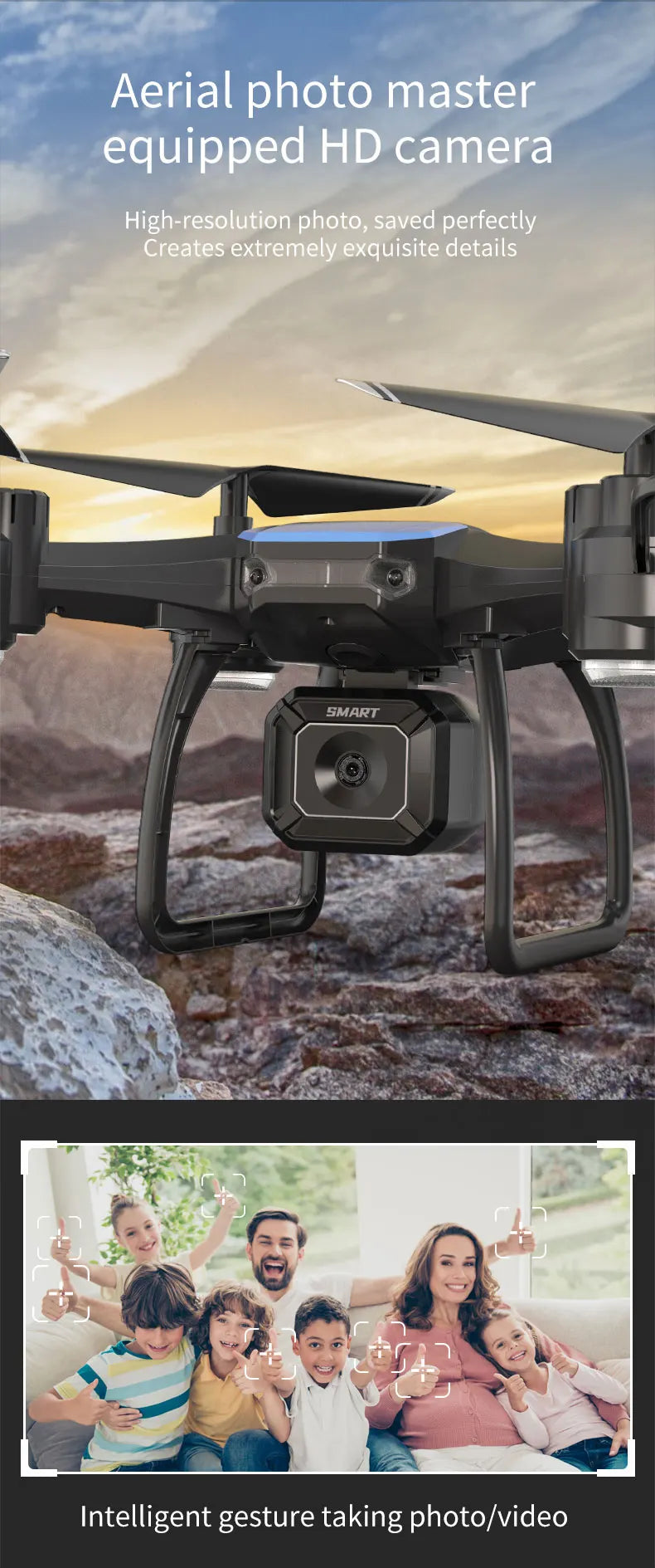 JJRC H108 DIY Assembly RC Drone - 360 Degree Flip Kids Photography Remote Control Aircraft with 4K Dual Camera Quadcopter Toy 22 JJRC H108 DIY Assembly RC Drone, aerial photo master equipped hd camera high-resolution photo,