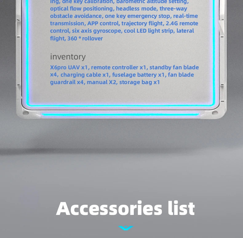 X6 Pro Drone - 4K Ultra HD Camera 120° Adjustable Lens Mini Dron 1800mAh 2.4G Infrared Obstacle Avoidance Quadcopter Toy Gift for Kids 41 X6 Pro Drone, ng, one key caubration, headless mode,