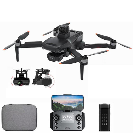 X38 PRO Drone - GPS 8K HD Professional Aerial 3-Axis Gimbal Brushless Obstacle Avoidance Drone Brushless Quadcopter RC Drone Toy Professional Camera Drone