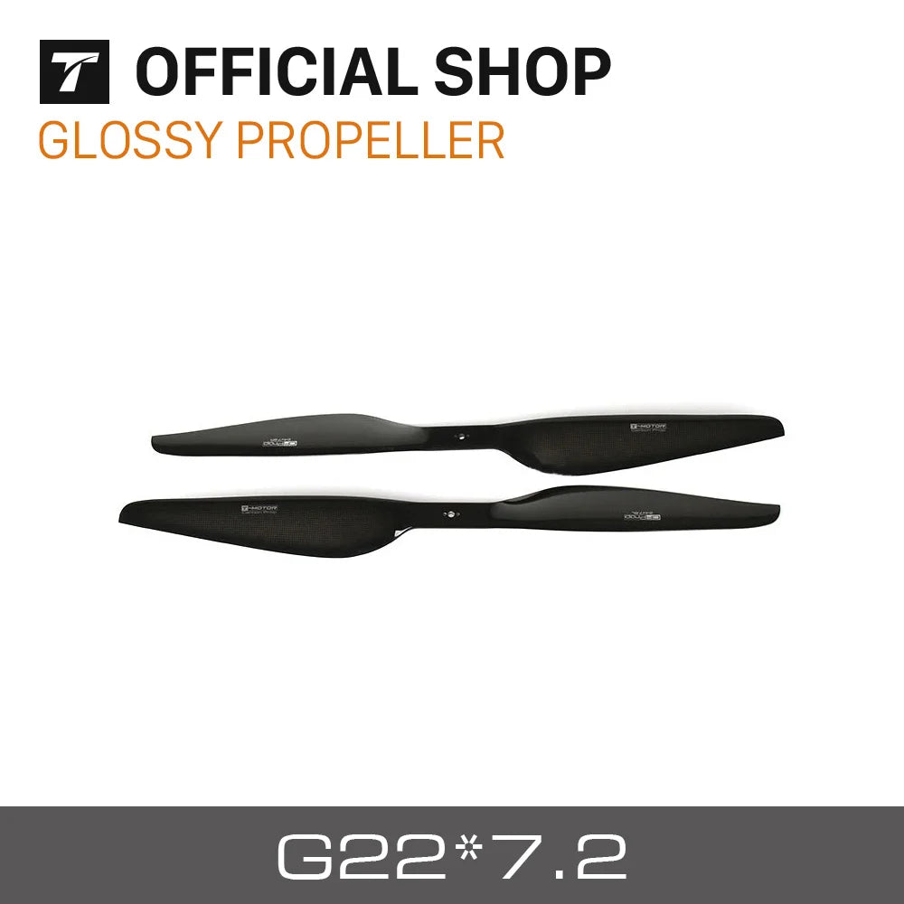 T-MOTOR G20X6.5 G22X7.2 Prop - 2PCS/PAIR Carbon Fiber Propeller For Various Demands