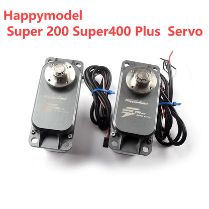 Happymodel Super 200 Super400 Plus Servo, High-torque servo for precise robotic movements with PWM control and metal construction.