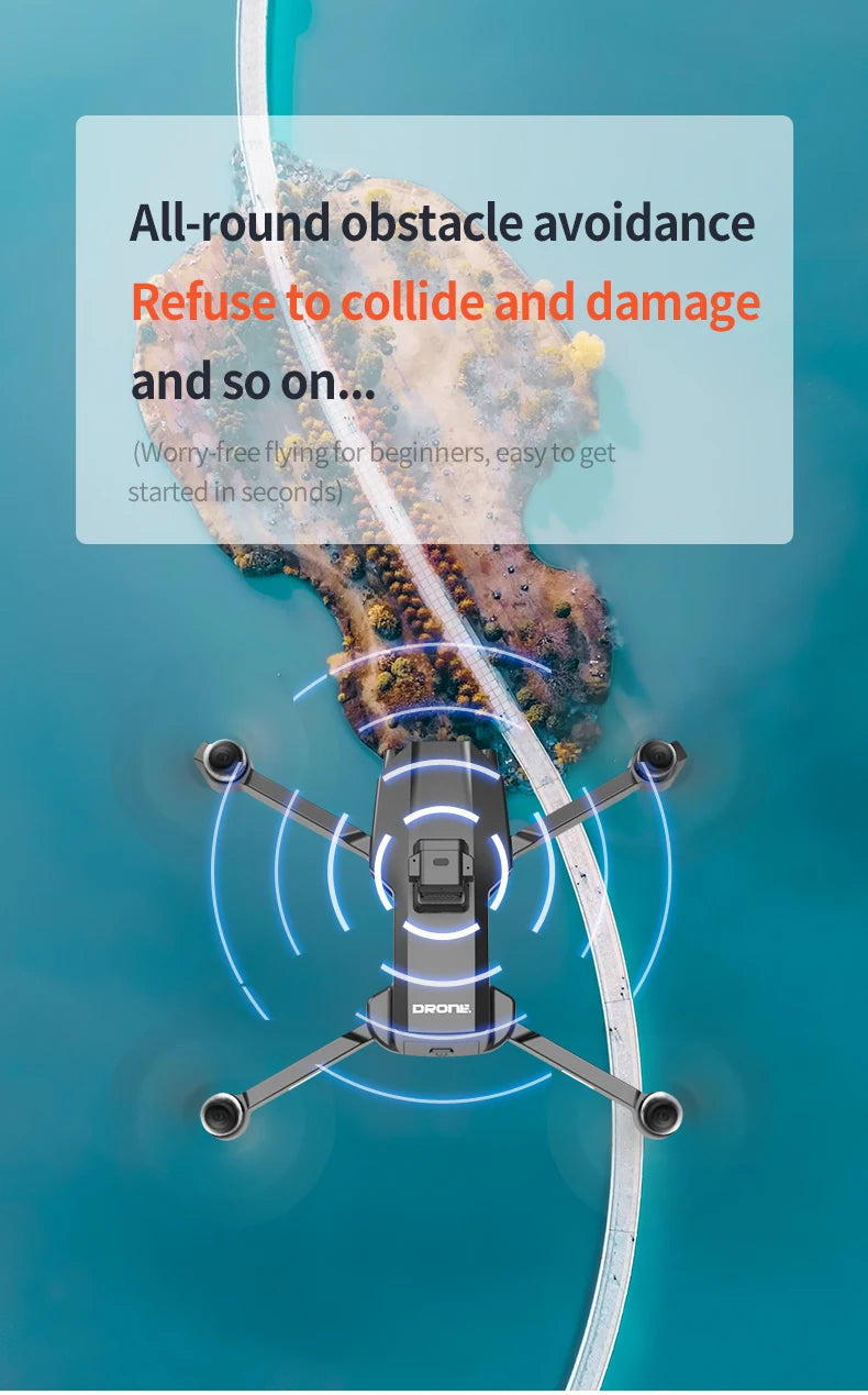 M218 Drone, All-round obstacle avoidance Refuse to collide and damage and so on .