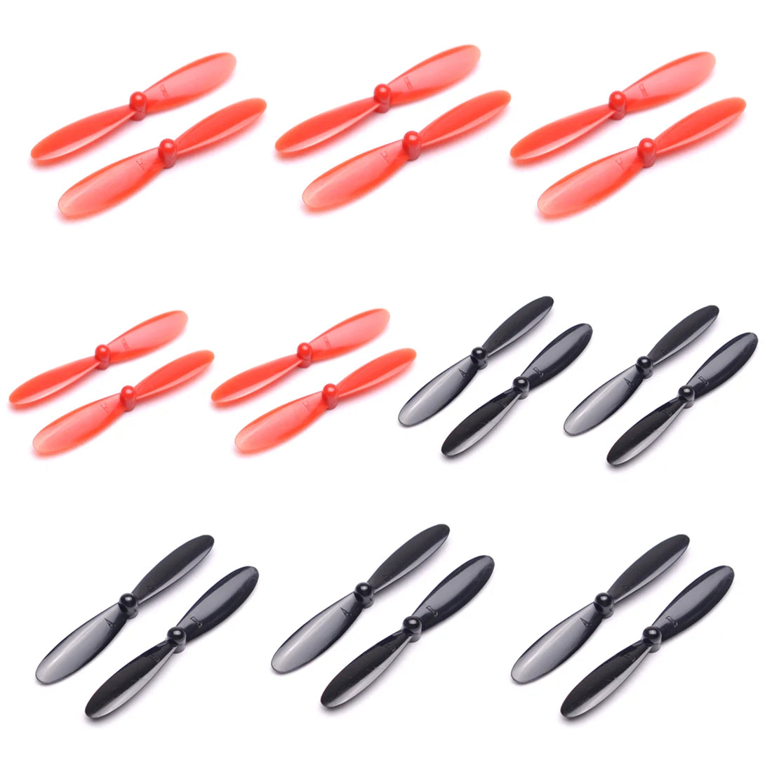 10 Pairs 55mm Blade Propeller, RC Parts & Accs : Motors Quantity : 2 Plastic