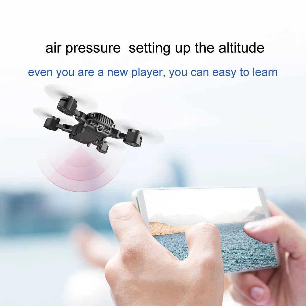 QJ LS11 Pro Drone, air pressure setting up the altitude even if you are a