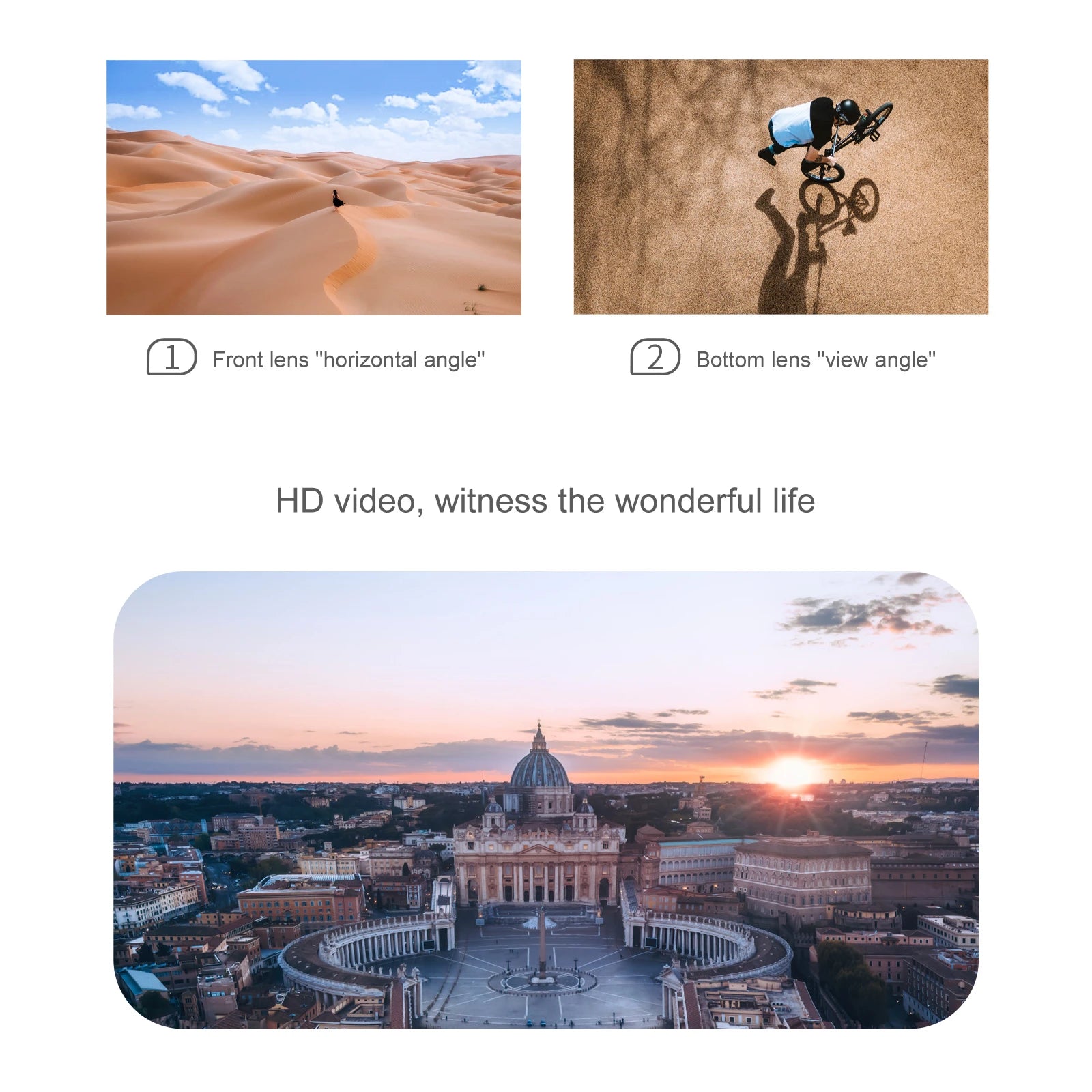 S109 GPS Drone - 4K HD WIFI FPV Drone 1080P Camera Height Hold RC Foldable Quadcopter Dron Rc Helicopter Drone Gift Toy Professional Camera Drone 30 S109 GPS Drone, l Front lens 'horizontal angle" Bottom lens "view angle" bottom lens "