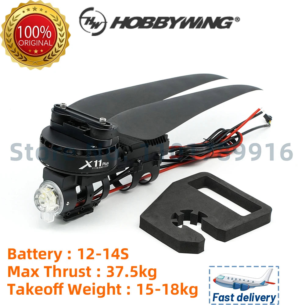 Hobbywing XRotor X11 PLUS Motor, 100% ORIGINAL Ste 9916 I1plus Battery :
