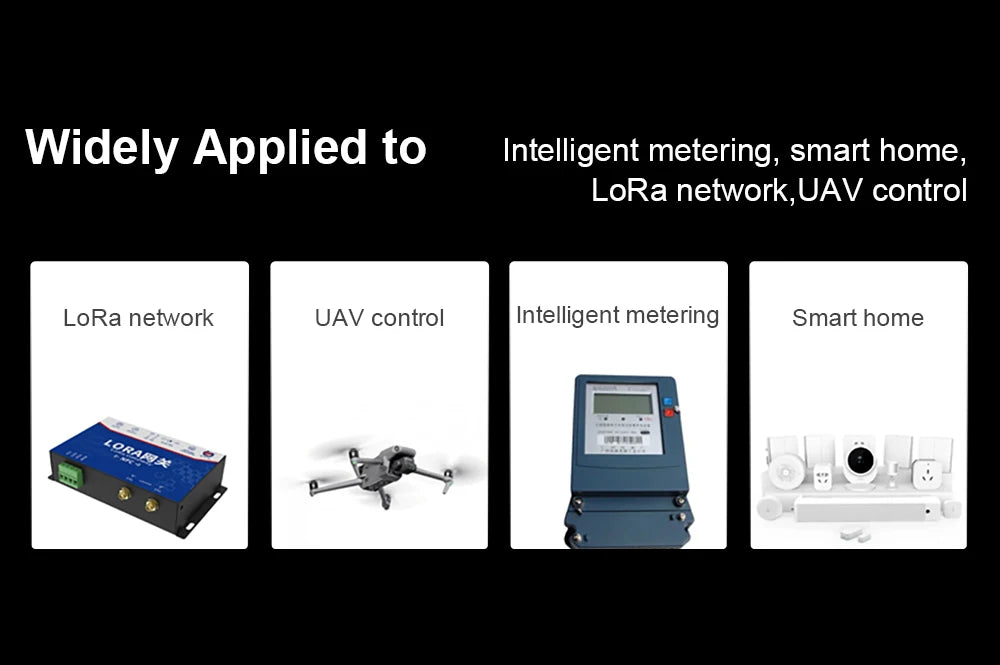 868 MHz Antenna, LoRa network,UAV control . Widely Applied to Intelligent metering