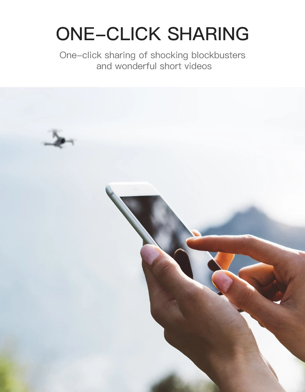 HGIYI SG906 MAX2  Drone, ONE-CLICK SHARING One-click sharing of shocking blockbusters and wonderful short
