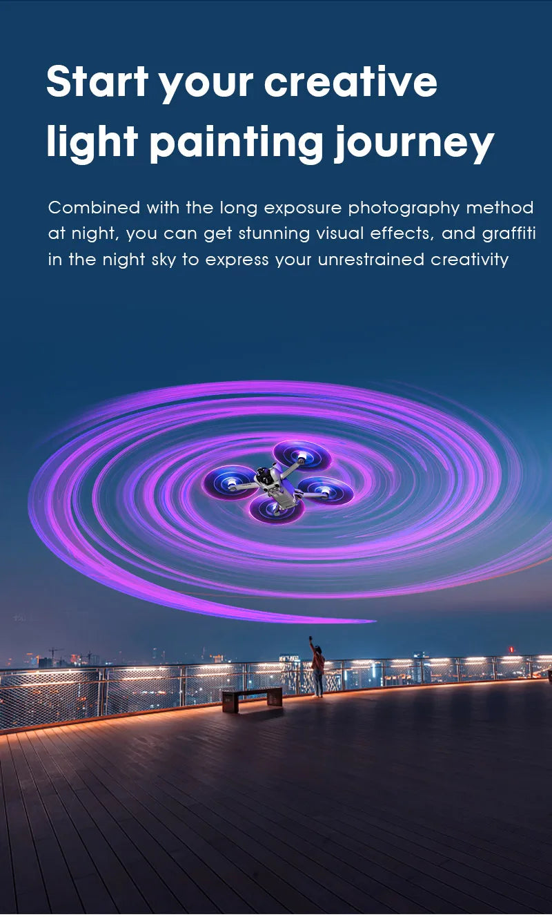 LED Light Flash Propeller, start your creative light painting journey . combining the long exposure photography method at night, you