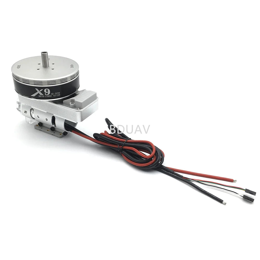 Hobbywing X9 Power System, ESC Model: X-rotor/120A-FOC Battery: 12-14