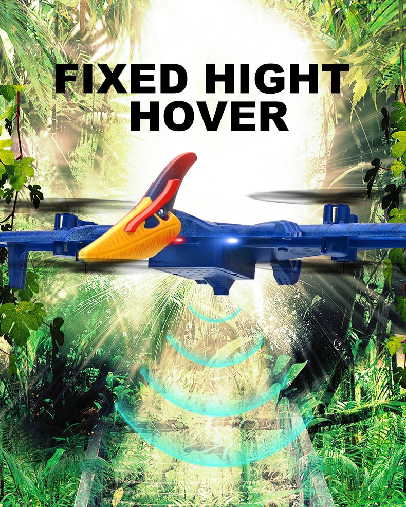 MXW New Mini Drone Dinosaur Remote Control Aircraft 2.4G Radio Control Helicopter Pterosau Drones RC Plane Children's Flying Toy 13 MXW New Mini Drone Dinosaur Remote Control Aircraft 2.4G