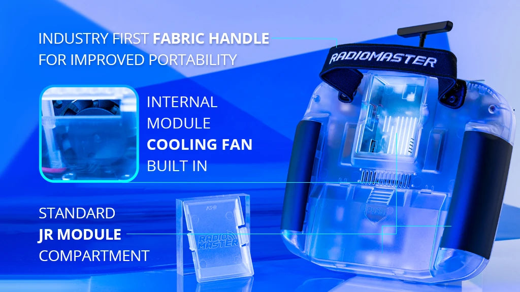 RadioMaster Boxer Transparent Version, RaDioMASTER INTERNAL MODULE COOLING FAN B