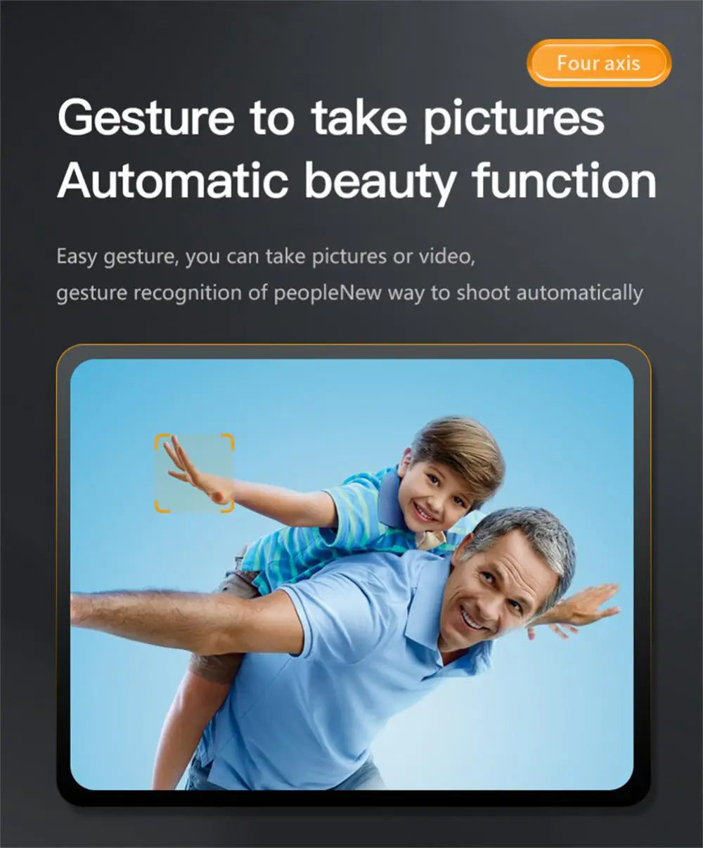 V28 Drone, four axis gesture to take pictures automatic beauty function gesture .
