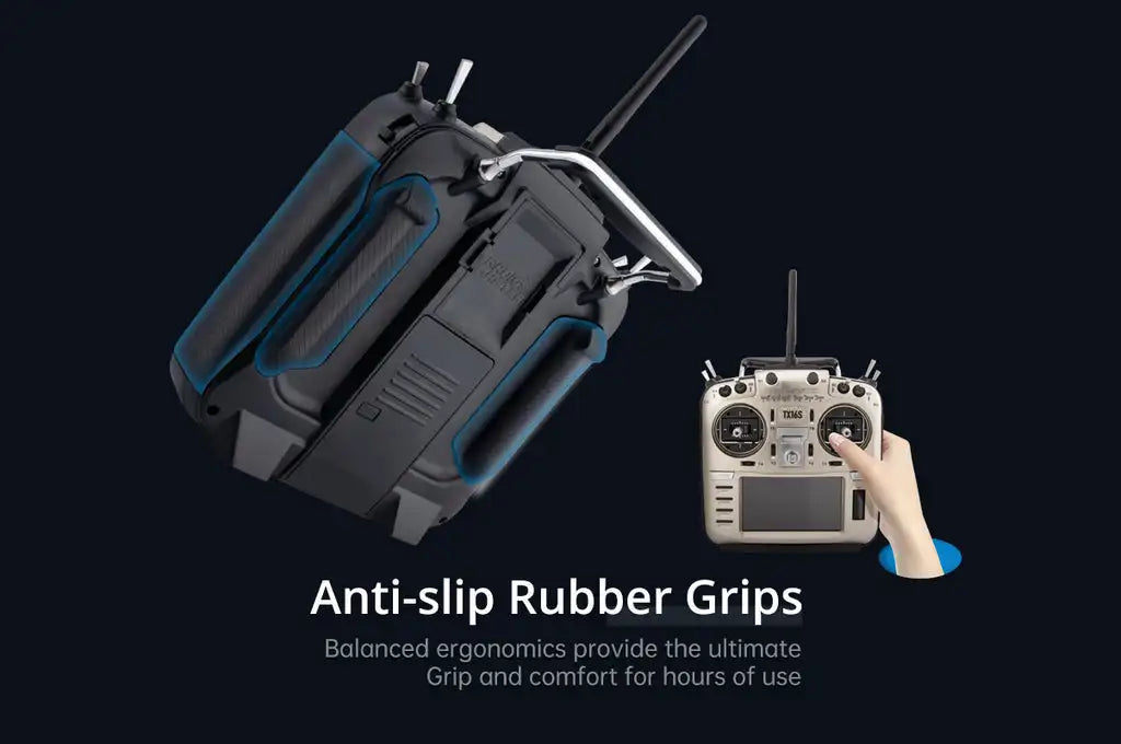 Anti-slip Rubber Grips Balanced ergonomics provide the ultimate and comfort for hours of