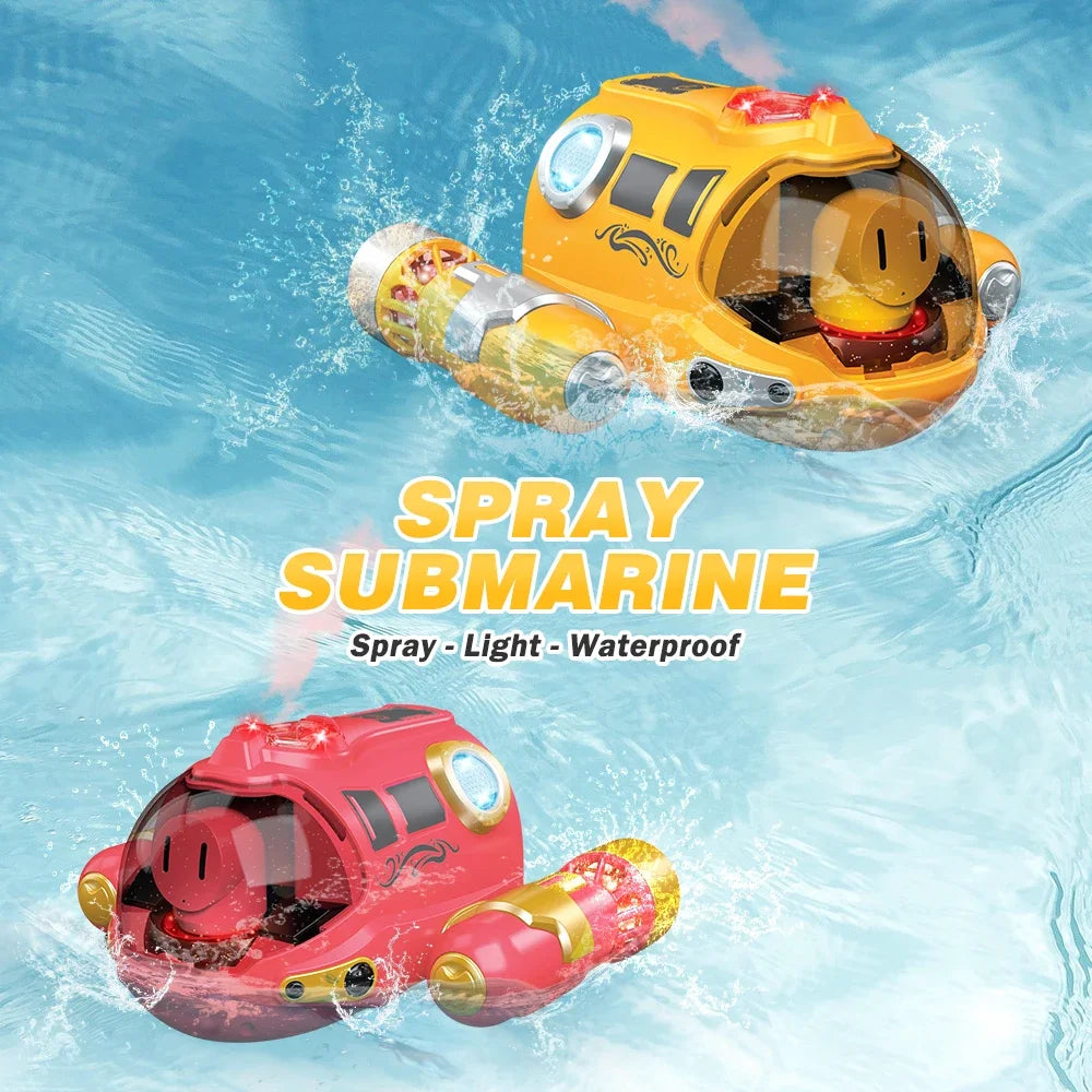 CONUSEA RC Boat, Spray Submarine: Spray, Light, Waterproof RC Boat