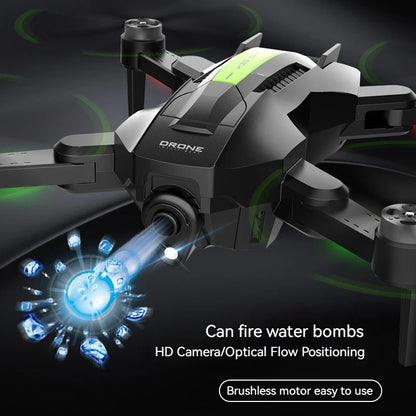 Water Bomb Drone - Optical Flow Aerial Photography Of Four Axis Aircraft Water Bomb Interactive Folding Remote Control  Christmas Gift