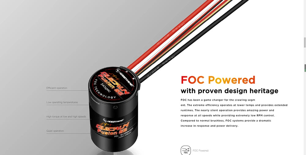  8 FOC Powered amcm ocon with proven design heritage Foc