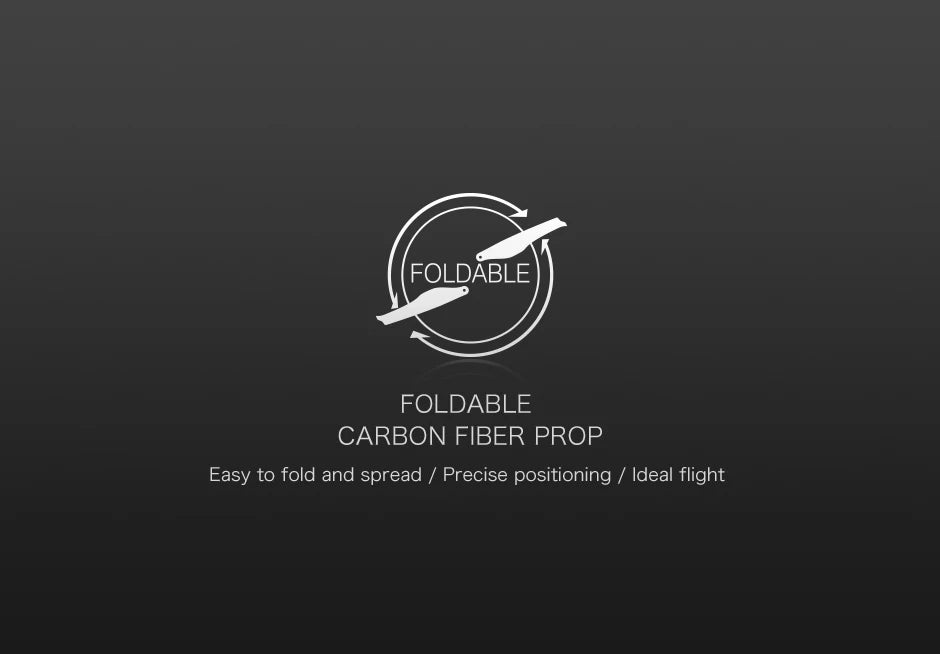 T-motor FA18.2x5.9 Folding Prop, FOLDABLE CARBON FIBER PROP Easy to fold and spread Precis