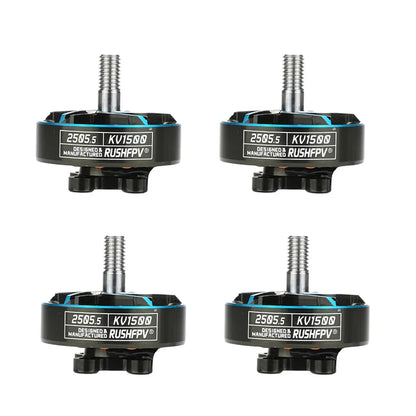 VROOM Farouk 2505.5 brushless motors, KV1500, by RUSHFPV, perfect for high-performance FPV racing drones.