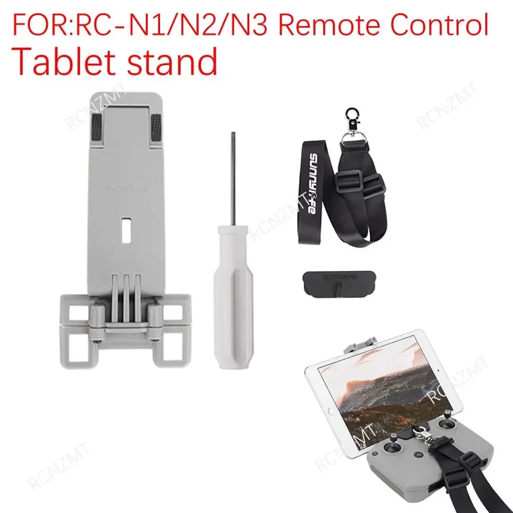 DJI Neo Drone kit includes remote control tablet stand and RQ1 accessory for a complete drone experience.