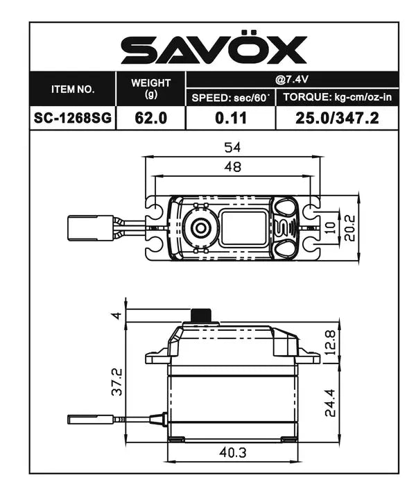 s0c/6 TORQUE: kg-cmloz-in SC