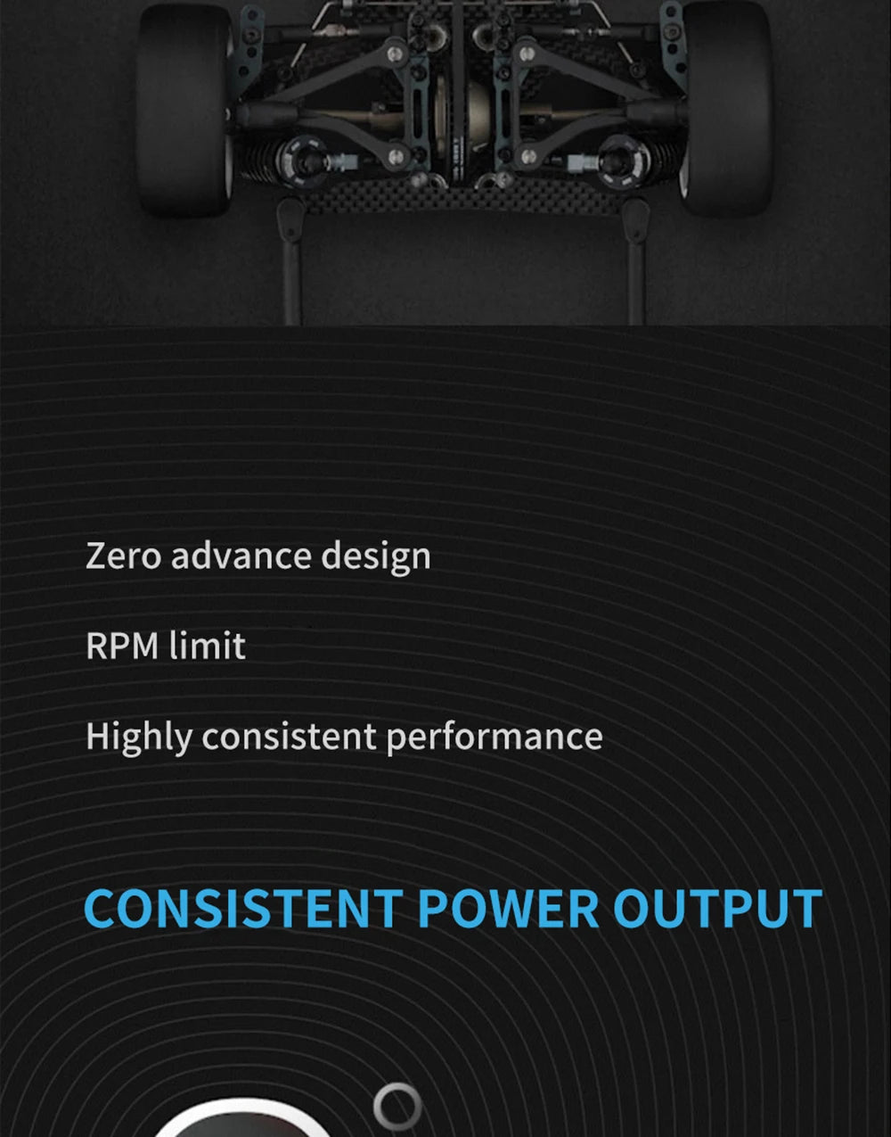 HOBBYWING XERUN XR10 Justock G3, Zero advance design RPM limit Highly consistent performance CONSISTENT POWER OUTP