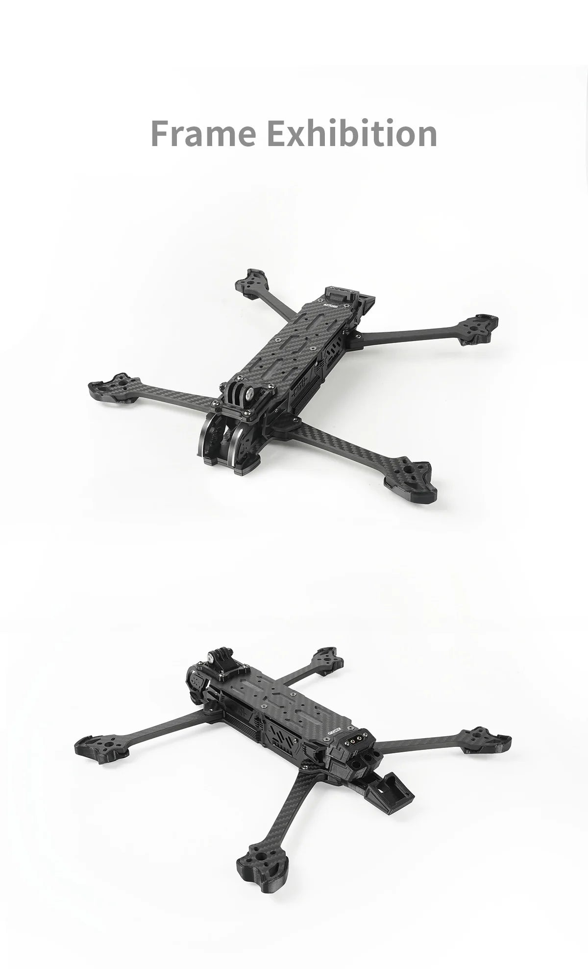 GEP-MOZ7 Frame 7Inch Parts Propeller Accessory, compatible motor hole position, support 16mm16mm and 19mm19mm motor installation