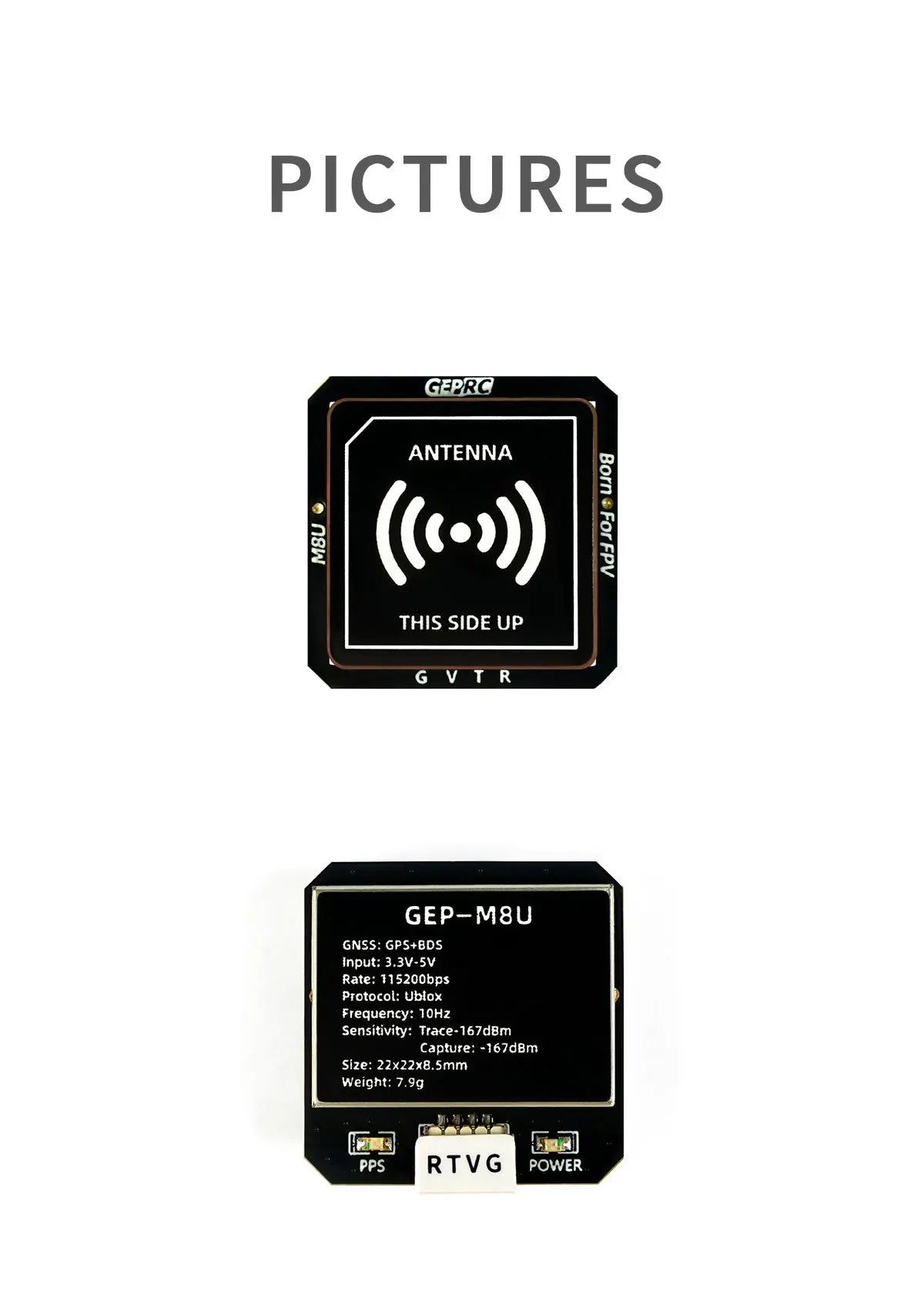 GEPRC GEP-M8U GPS, GEPRC GEP-M8U