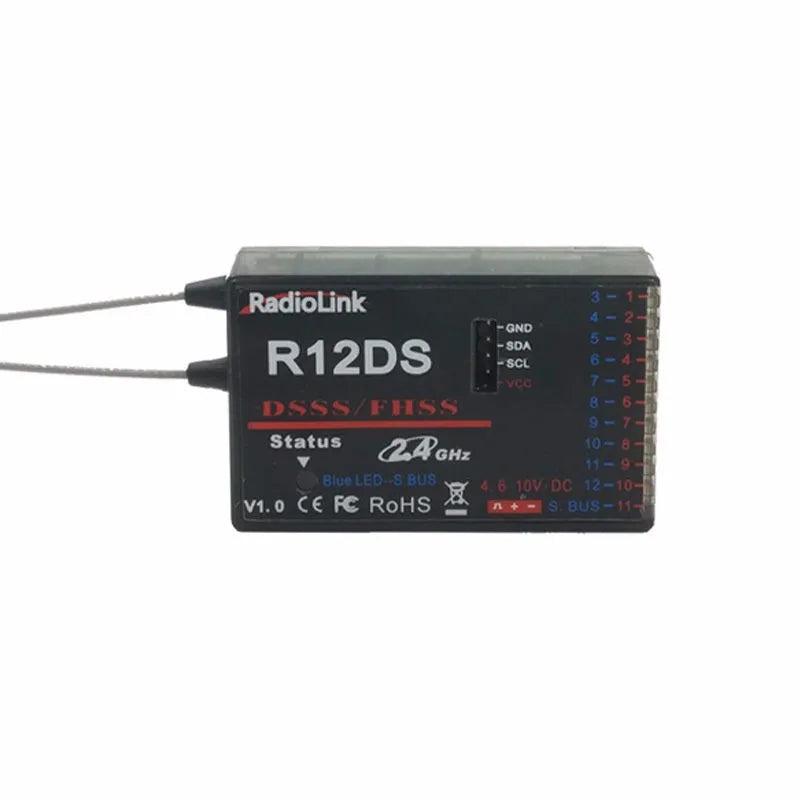RadioLink AT10 II, great control distance: 1.1km on the ground,2km in the sky