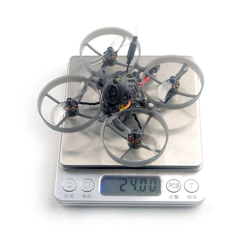 Happymodel Mobula 7 - 1S/HD 75mm Micro FPV Whoop Quadcopter Drone Open VTX 2.4G ELRS Receiver Runcam Nano3 Brushless Motor 18 Happymodel Mobula 7, advanced flight controller, high-power VTX, and RS0802 KV20