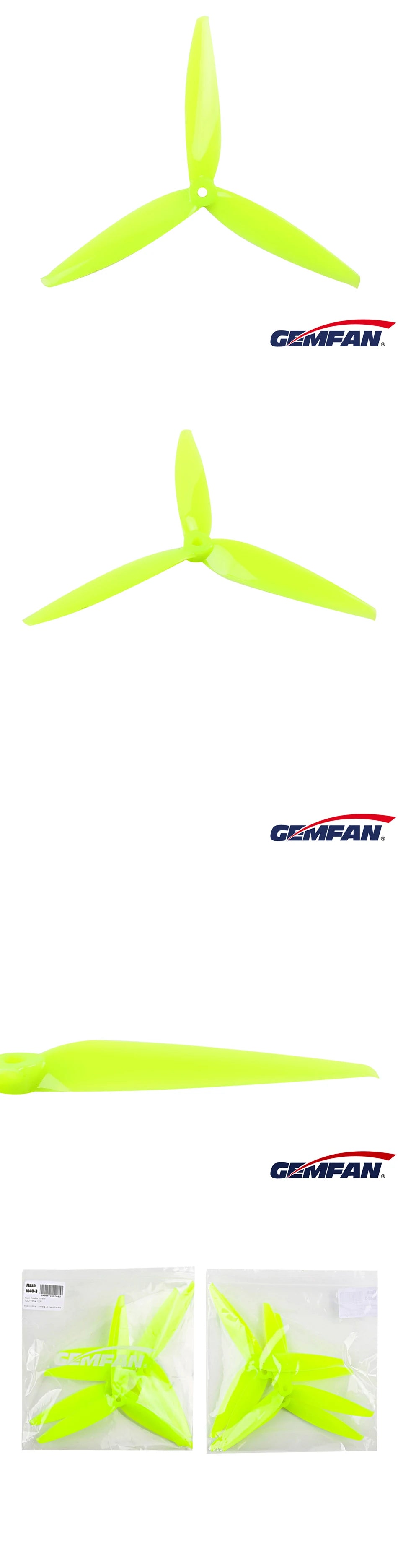 2/6/12Pairs Gemfan Flash 7040 Propeller, Gemfan Flash 7040 Propeller SPECIFICATIONS Use : Vehicles