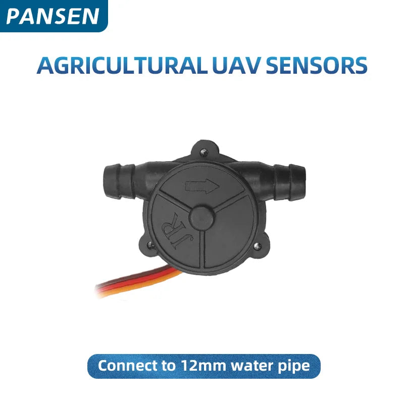 EFT Drone Flow Meter, PANSEN AGRICULTURAL UAV SENSORS Connect to I2mm water