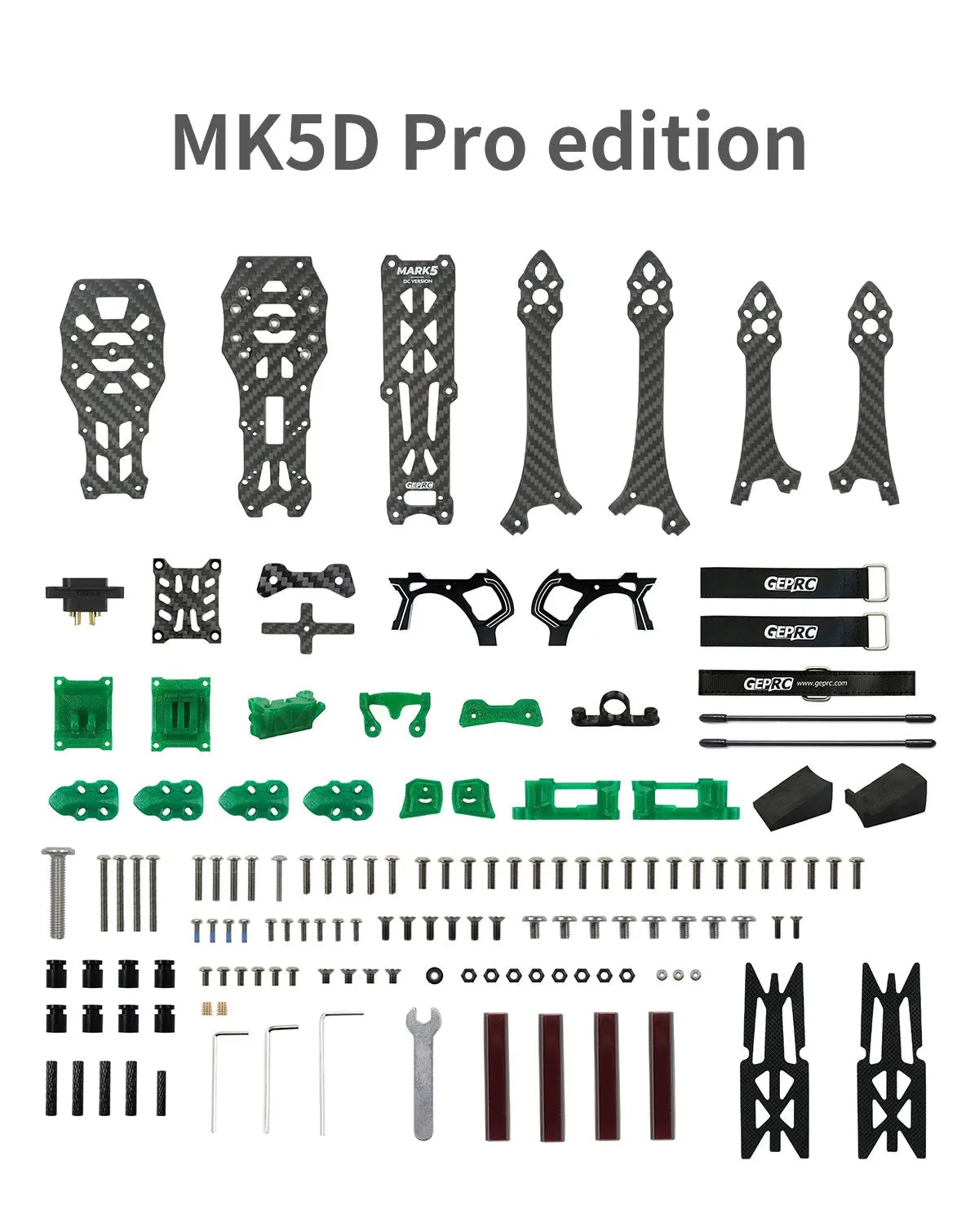 GEP-MK5D O3 MK5X to MK5D Conve DeadCat Frame, MKSD Pro edition MARKS GEPRC bYrG GEPRP