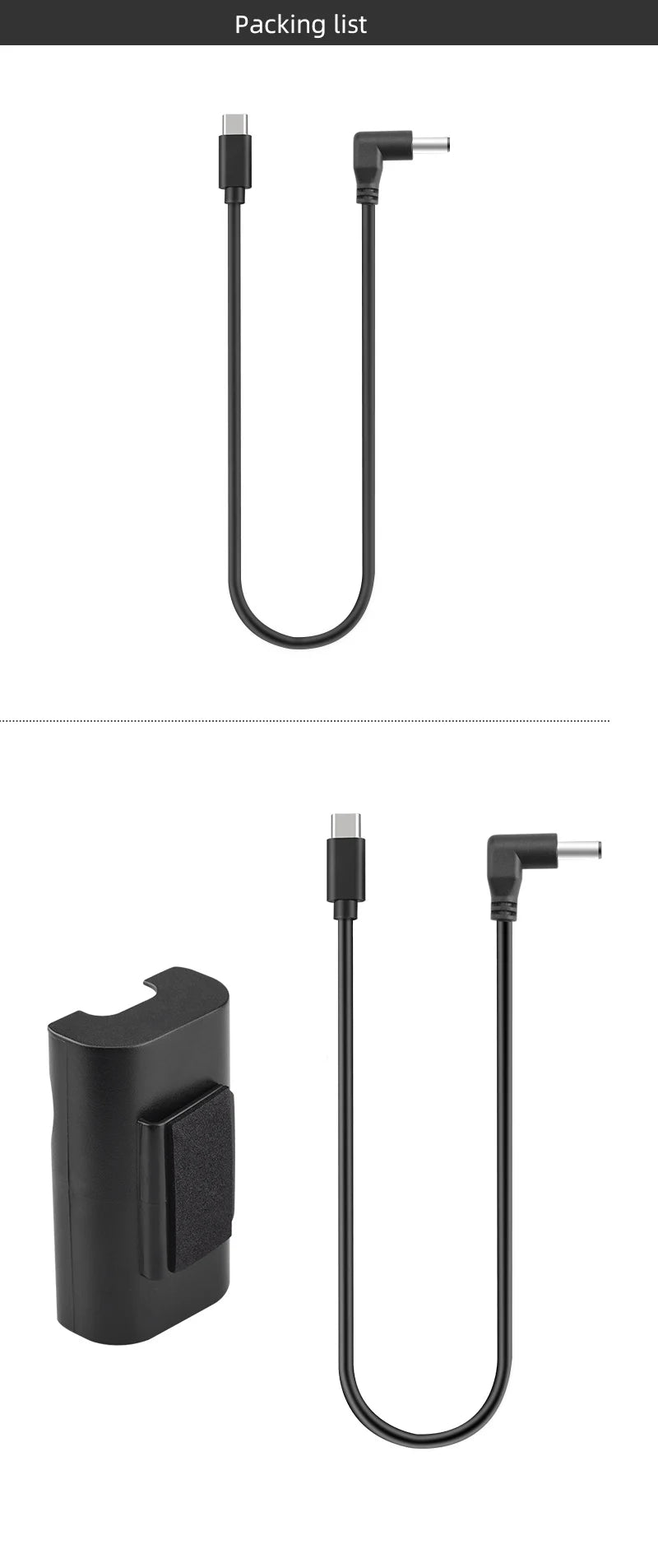 Power Charging Cable for DJI Goggles 2 - Fast Charge Power Supply Cable for DJI Avata Drone Accessory 18 Power Charging Cable for DJI Goggles 2, built-in copper core, more stable power supply,