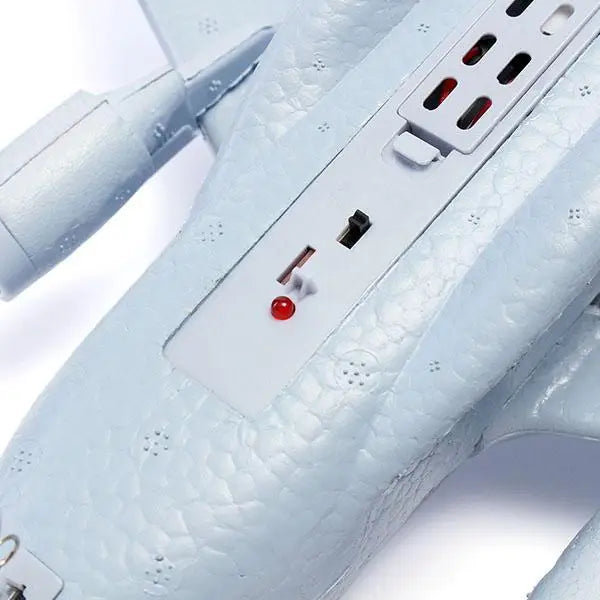 C-17 RC Drone - DIY Aircraft Transport Aircraft 373mm Wingspan EPP RC Drone Airplane 2.4GHz 2CH 3-Axis Aircraft Toy for Children 15 C-17 RC Drone, The colors deviation might differ due to different monitor settings