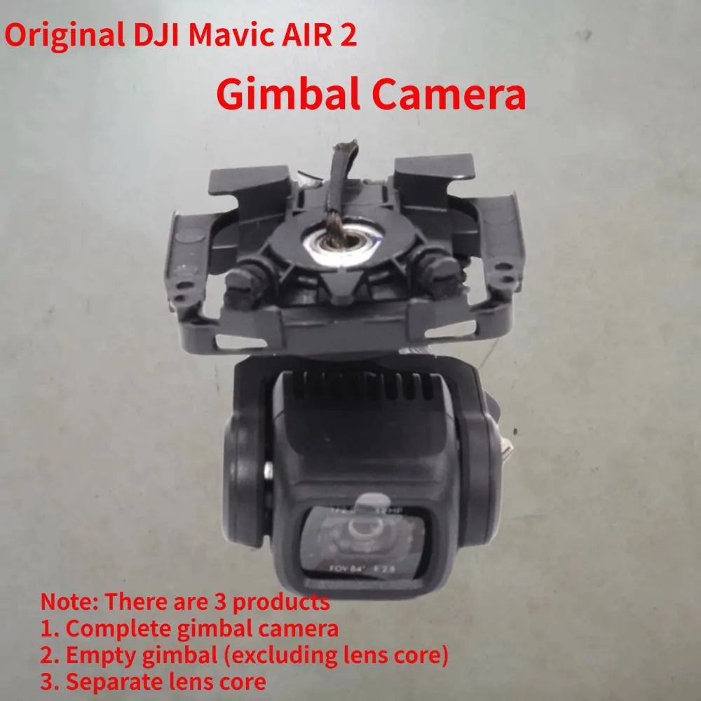 Original DJI Mavic AIR 2 Gimbal Housing Shell Without Camera Replacement Gimbal Axis Arm for DJI Mavic AIR 2 Drone Repair Parts 9 Original DJI Mavic AIR 2 Gimbal Camera