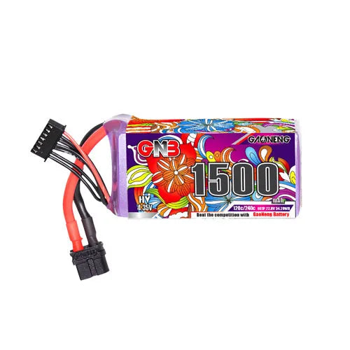 GaoNeng GNB 6S HV 22.8V 1500mAh 120c/240c Lipo Drone Battery