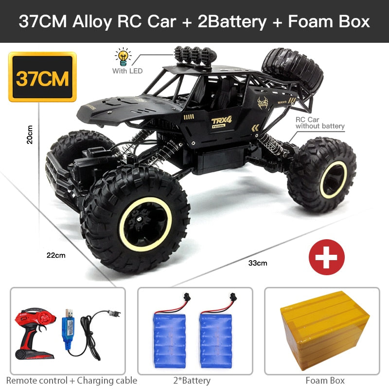 37CM RC Car + 2Battery + Foam Box With LED  22