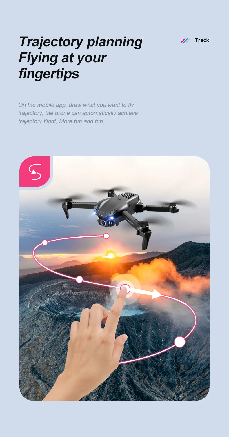 4DRC V22 Drone, the drone can automatically achieve trajectory flight . track trajectory planning flying at