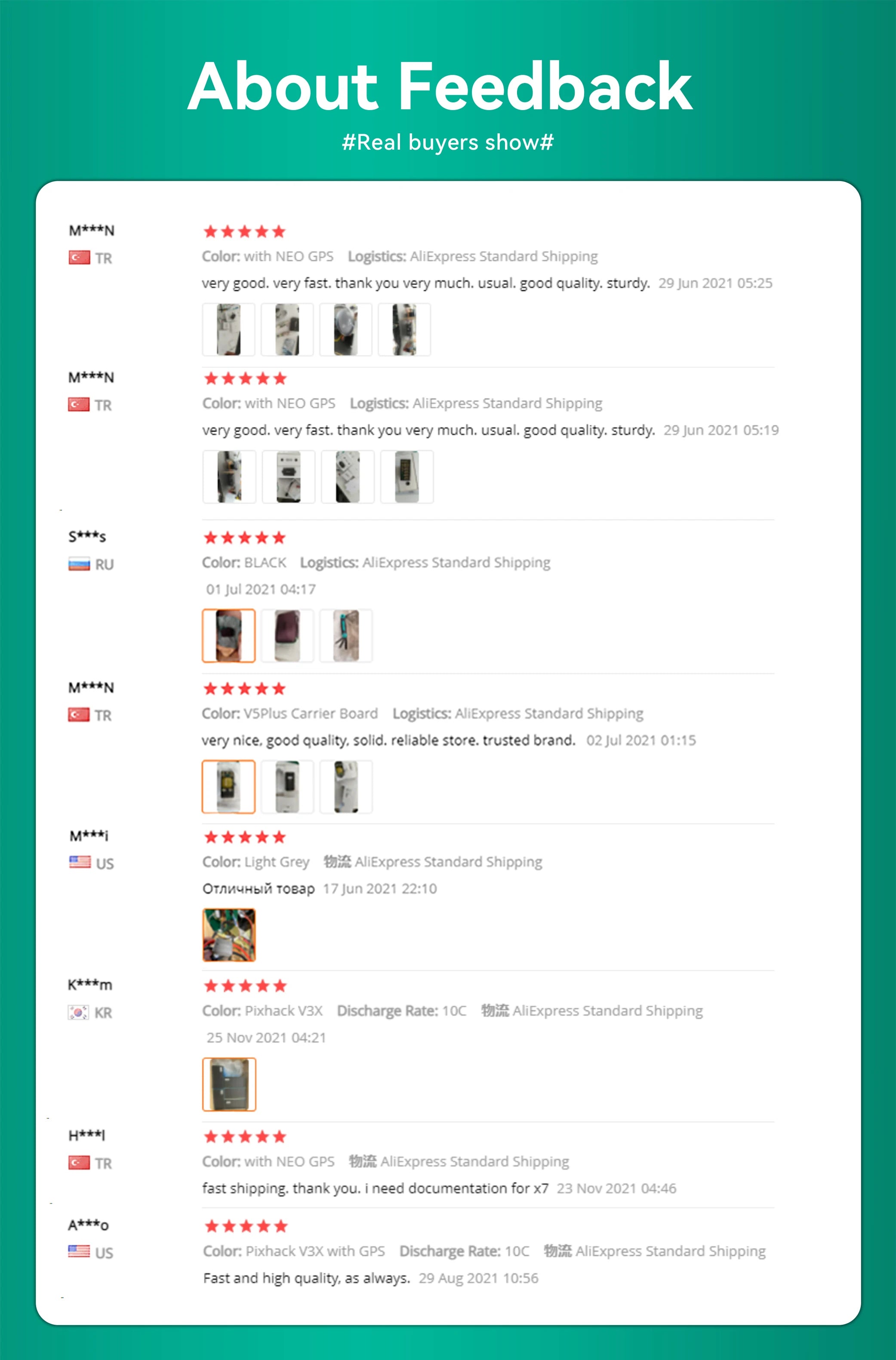 CUAV NEO GPS, thanks very much usual good quality sturdy: 29 Jun 2021 05.19 Ses #