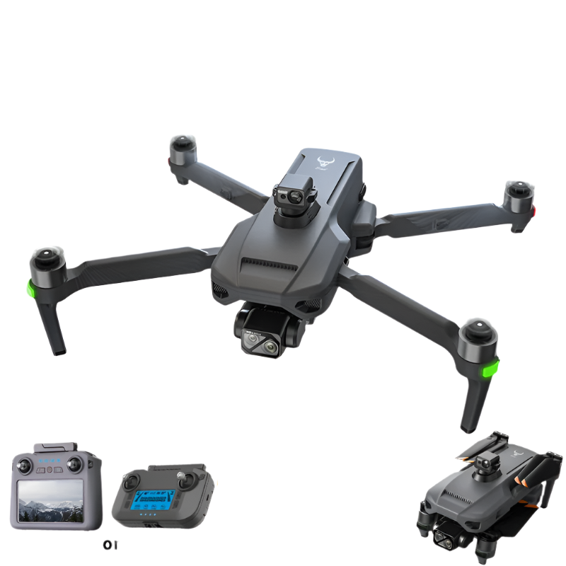 ZLL SG909 MAX GPS Drone - 4K Camera 3-Axis Gimbal 360 Obstacle Avoidance Quadcopter With Touch Screen Controller