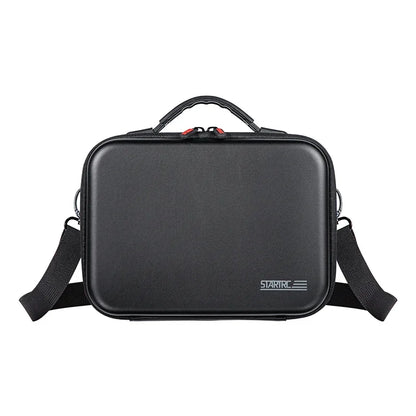 STARTRC Shoulder Bag Carrying Case for DJI Action 5 Pro/Osmo Action 4/3, PU Hard Shell Travel Storage Case with Strap