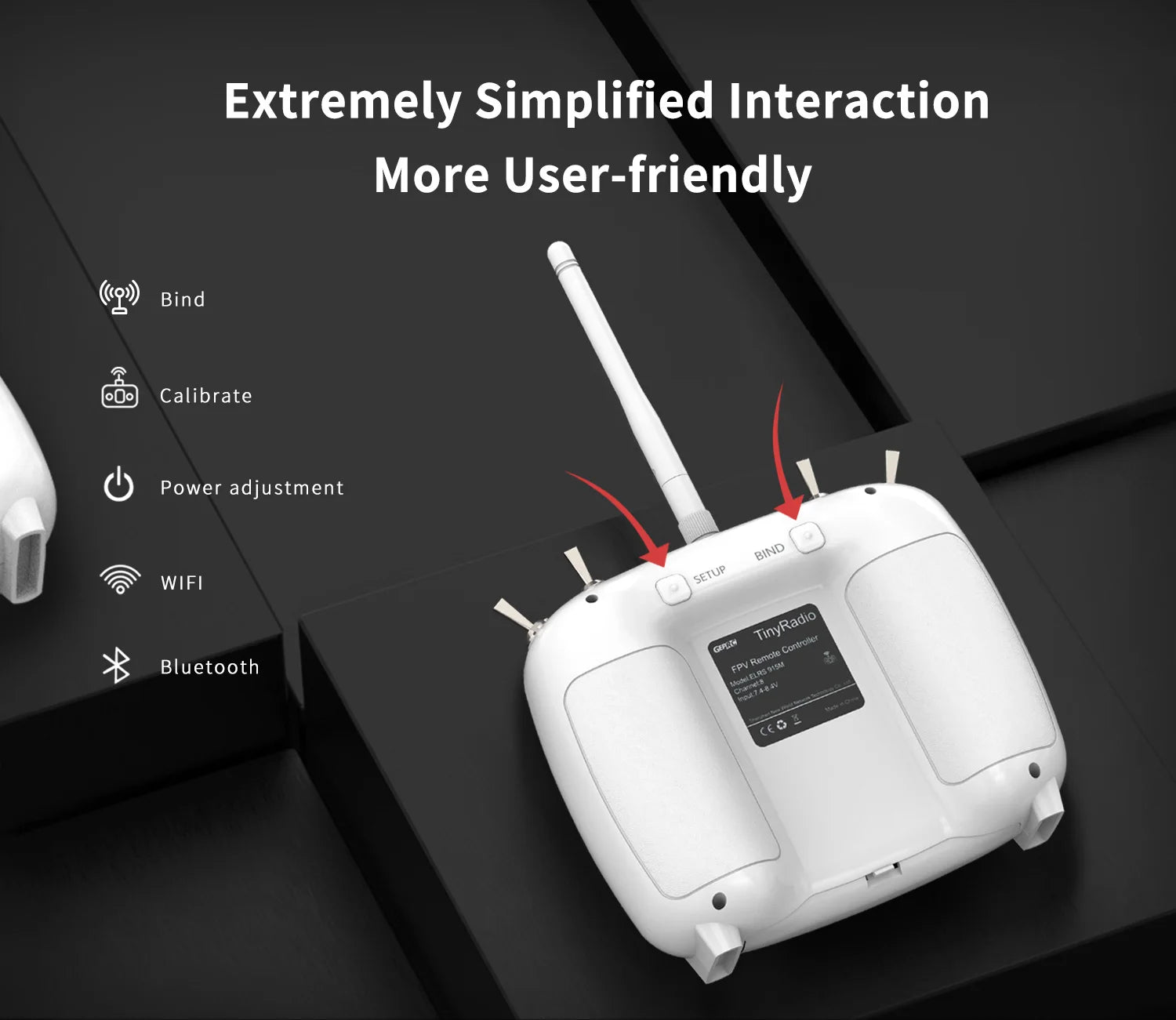GEPRC TinyRadio ELRS Remote Controller, GEPRC TinyRadio ELRS