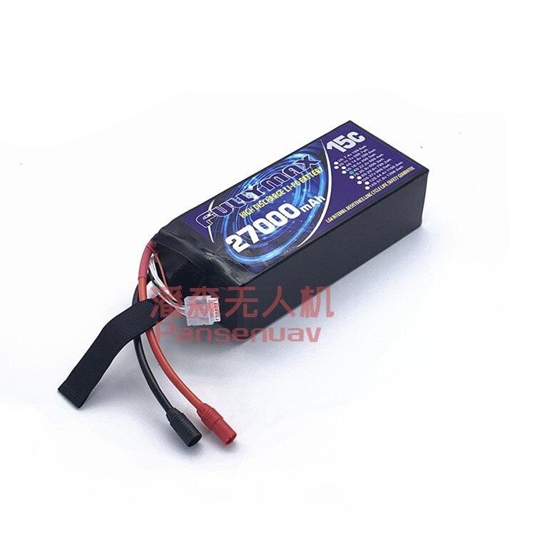 Original Fullymax 22000mAh 27000mAh 22.8V 6S LiPO Battery 18C for Big Load Multirotor FPV Drone Hexacopter Octocopter Agriculture Drone Battery - RCDrone