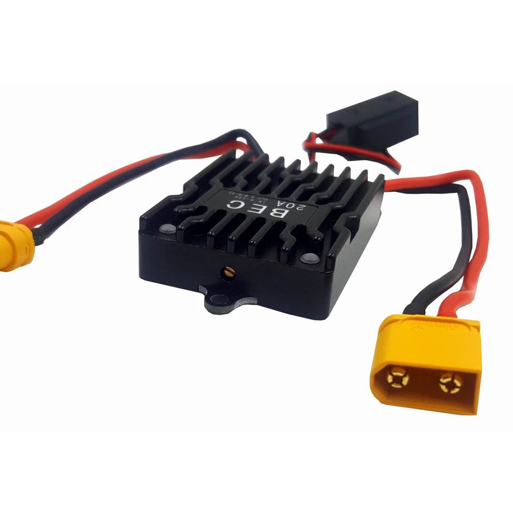 Rccskj High Current Linear Regulator BEC, the external switch can turn on/off the UBEC easily.