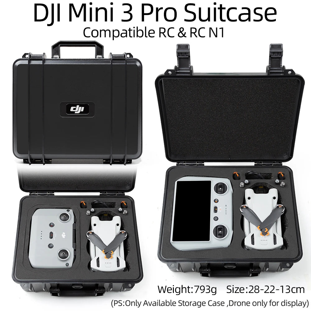 Mini 3 PRO Portable Suitcase Hard Case